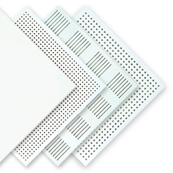 แผ่นฝ้าเพดาน อะคูสติก ยิปรอค ยิปโทน