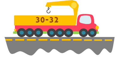 Trailor Truck with Crane