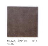 GP MINIMAL GRAPHITE 13X13 PM GP 13X13 มินิมอล กราไฟต์ PM ต่อ ตร.ม.