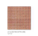 กระเบื้อง คอตโต้ GL LE GLASS RED EXTRA (06S) 12X12 PM ราคาต่อแผ่น