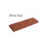 กระเบื้องคอนกรีตตกแต่งผนัง True Sensation GRIT WALL แผ่นตรง Wine Red 6.25x20x1.5ซม. ราคา/ก