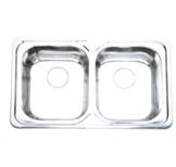 CT823T อ่างซิงค์สแตนเลส 2 หลุม KITCHEN SINK CT823T อ่างซิงค์สแตนเลส 2 หลุม KITCHEN SINK