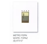 กระเบื้อง คอตโต้ WT METRO FERN WHITE-TOPAZ (S) 8X10 PM per box